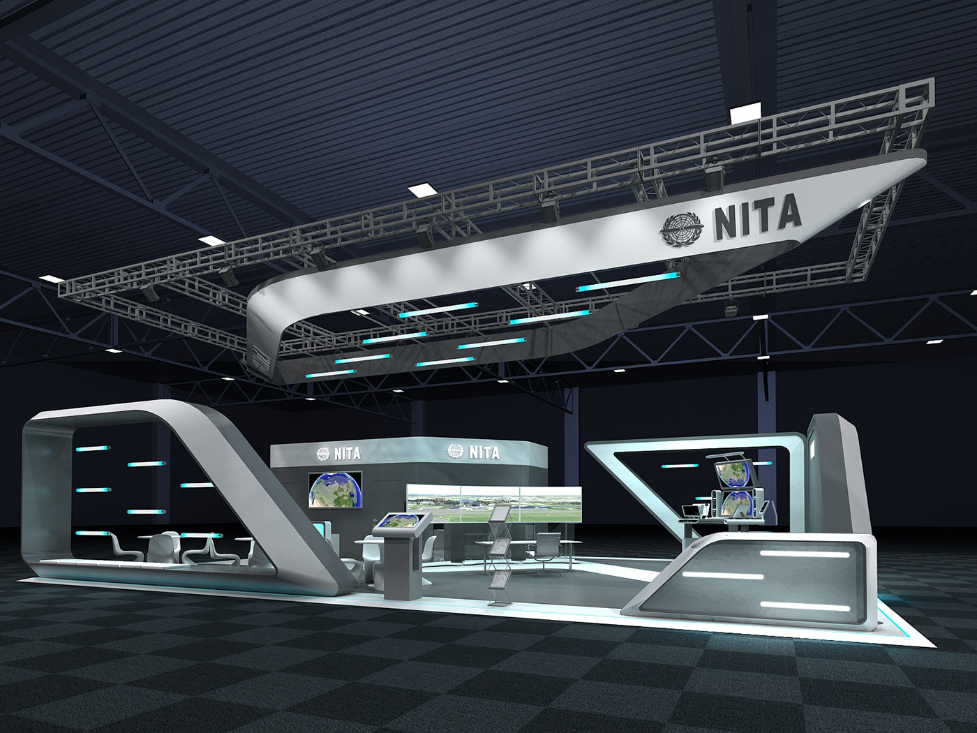 NITA展台搭建设计案例