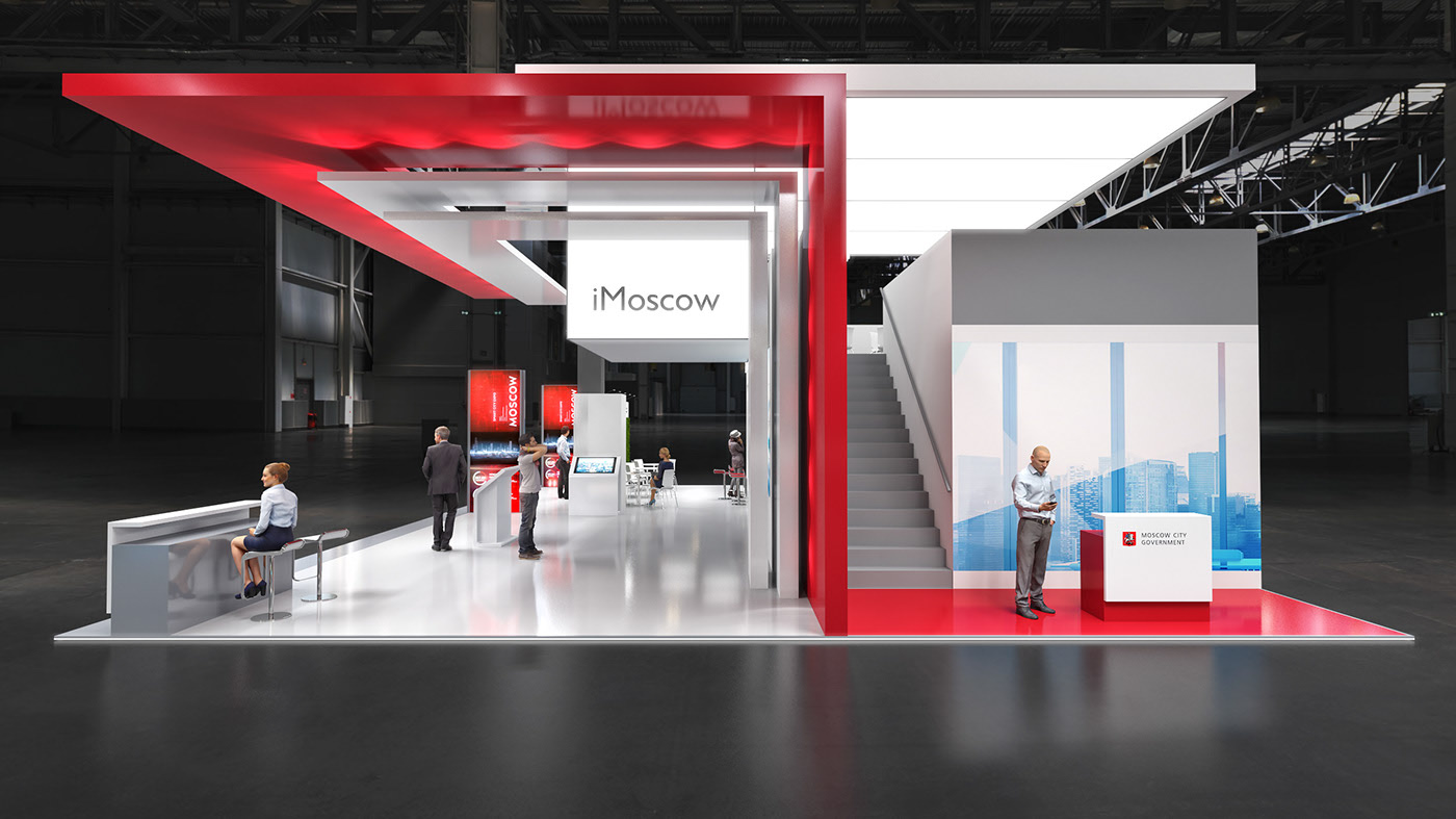 iMoscow展览展示效果图