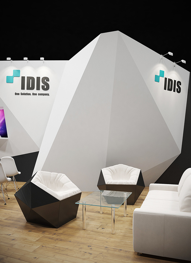 IDIS展台设计细节图